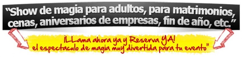 show para adultos mago para adultos